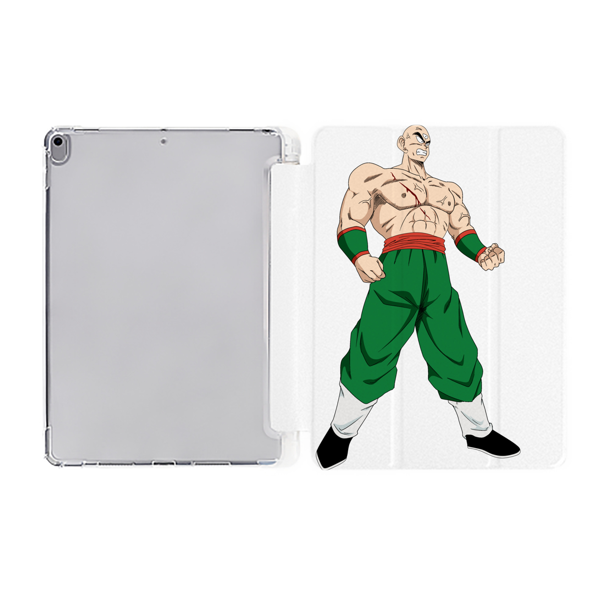（画像用） ドラゴンボール DRAGON BALL IPad ケース ペン収納付き 三つ折りスタンド PUレザー×シリコン 対応機種9.5/10.5/10.9インチ